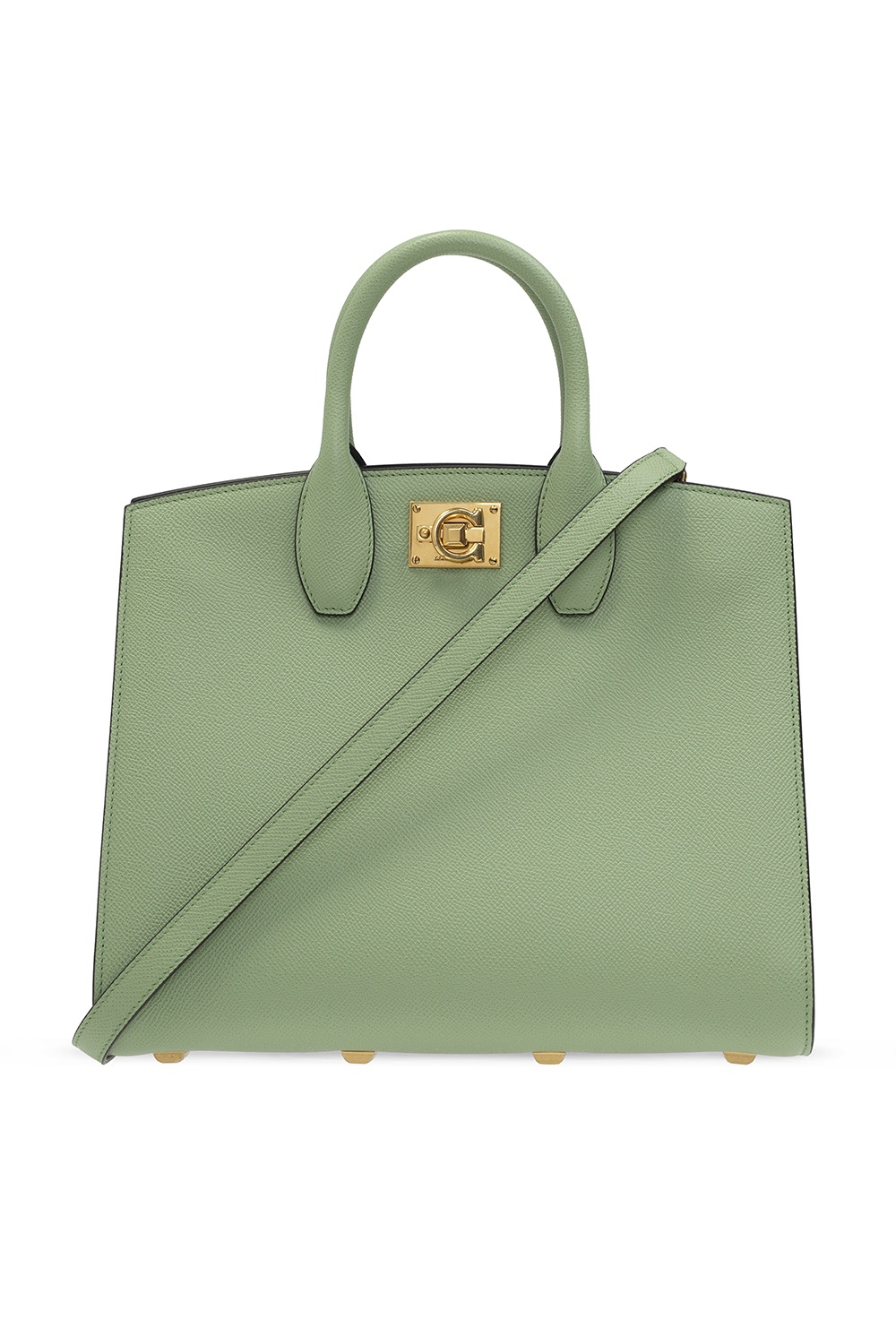 Ferragamo green discount bag